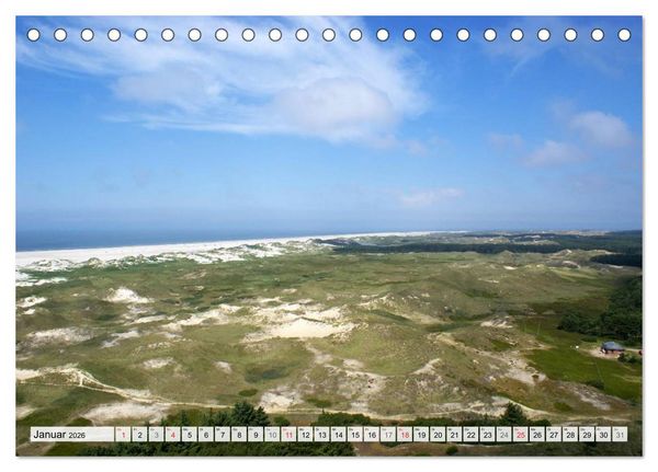 Produktbild: Amrum &ndash; Trauminsel in der Nordsee (Tischkalender 2026 DIN A5 quer), CALVENDO Monatskalender