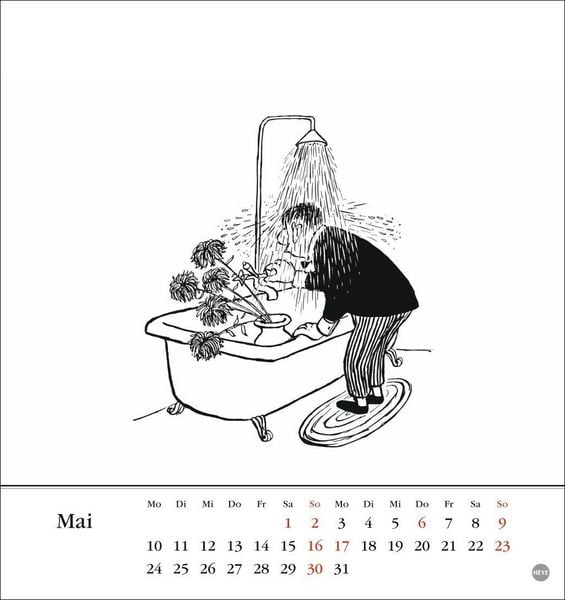 Produktbild: Loriot Postkartenkalender 2027