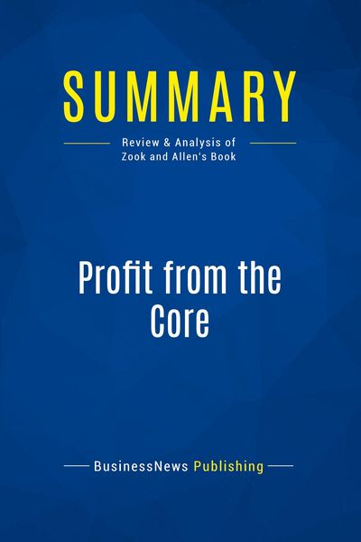 Produktbild: Summary: Profit from the Core