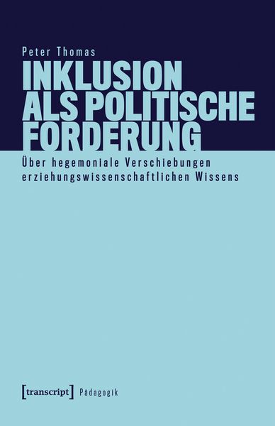 Produktbild: Inklusion als politische Forderung