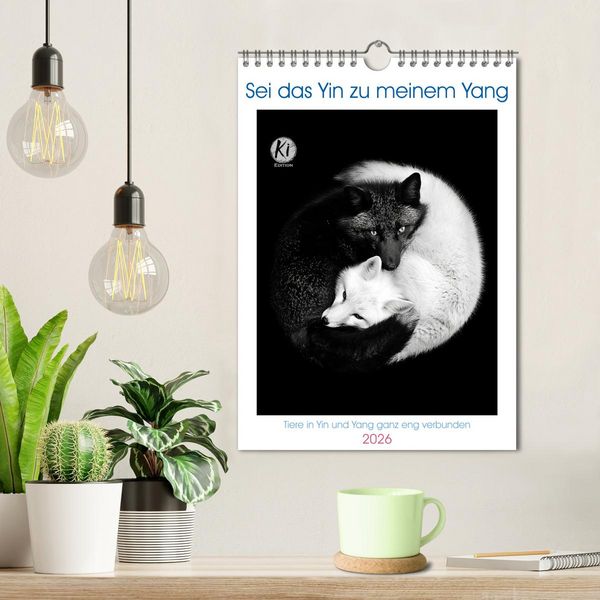 Produktbild: Sei das Yin zu meinem Yang (Wandkalender 2026 DIN A4 hoch), CALVENDO Monatskalender