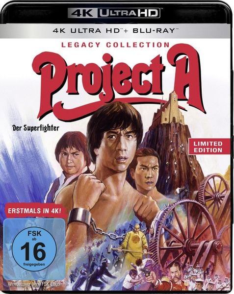 Produktbild: Project A - Legacy Collection LTD. - 4K Ultra HD - 2-Disc - Limited Edition