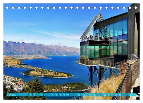 Produktbild: Neuseeland, S&uuml;dpazifische Inseln (Tischkalender 2026 DIN A5 quer), CALVENDO Monatskalender