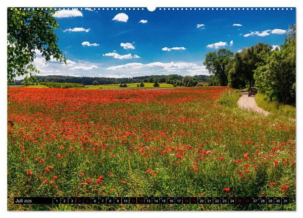 Produktbild: ERMLAND MASUREN (Wandkalender 2026 DIN A2 quer), CALVENDO Monatskalender