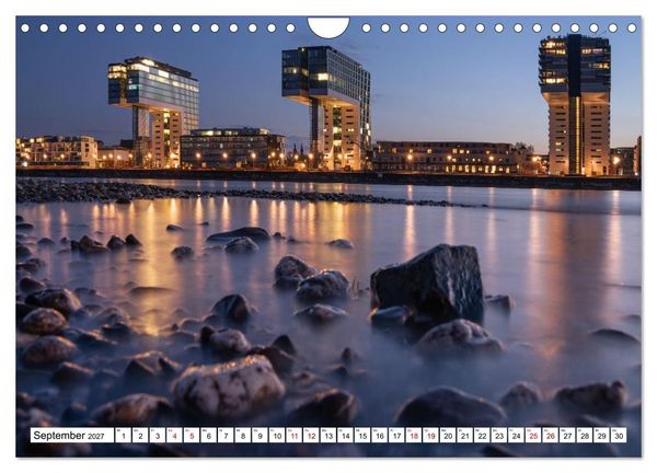Produktbild: Urbane Impressionen: Domstadt K&ouml;ln - Lebensgef&uuml;hl am Rhein (Wandkalender 2027 DIN A4 quer), CALVENDO Monatskalender