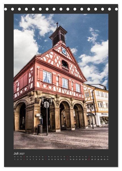 Produktbild: Waiblingen - Spaziergang durch die Altstadt (Tischkalender 2027 DIN A5 hoch), CALVENDO Monatskalender