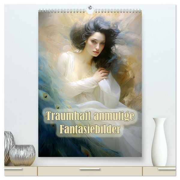 Produktbild: Traumhaft anmutige Fantasiebilder (hochwertiger Premium Wandkalender 2026 DIN A2 hoch), Kunstdruck in Hochglanz