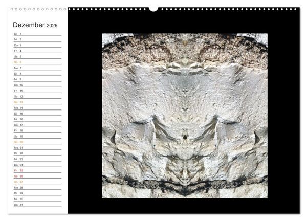 Produktbild: LiTH-Os Antlitze des Sandsteins von ID AD Art Gabi Zapf (Wandkalender 2026 DIN A2 quer), CALVENDO Monatskalender