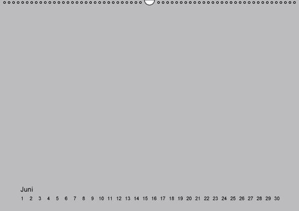 Produktbild: Geburtstags - Bastelkalender - Grau (Wandkalender immerw&auml;hrend DIN A2 quer)