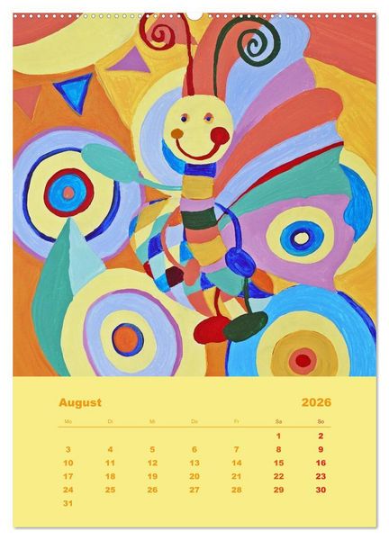 Produktbild: Licht ist bunt - Malerei in Acryl und Aqua &Ouml;l (hochwertiger Premium Wandkalender 2026 DIN A2 hoch), Kunstdruck in Hochglanz