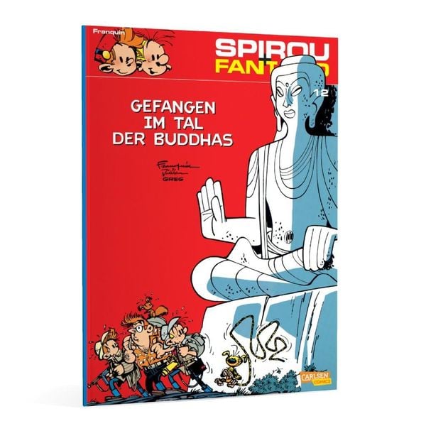 Produktbild: Spirou und Fantasio 12: Gefangen im Tal der Buddhas
