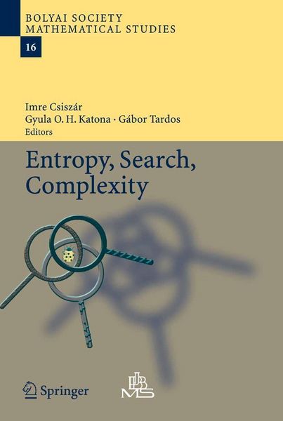 Produktbild: Entropy, Search, Complexity