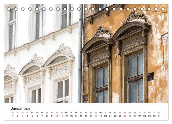 Produktbild: Krakau - die sch&ouml;nste Stadt Polens (Tischkalender 2026 DIN A5 quer), CALVENDO Monatskalender