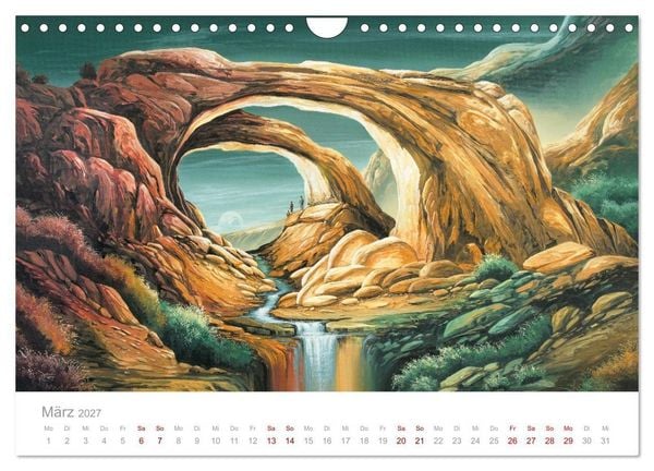 Produktbild: Paradise, Ausblicke und Tr&auml;umereien (Wandkalender 2027 DIN A4 quer), CALVENDO Monatskalender