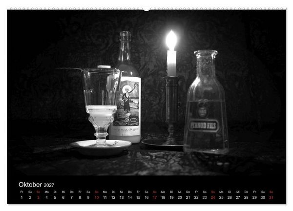 Produktbild: Absinthe (hochwertiger Premium Wandkalender 2027 DIN A2 quer), Kunstdruck in Hochglanz