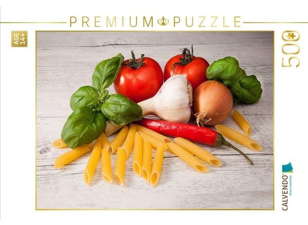 CALVENDO Puzzle Pasta | 500 Teile Lege-Größe 48 × 36 cm Foto-Puzzle für Erwachsene