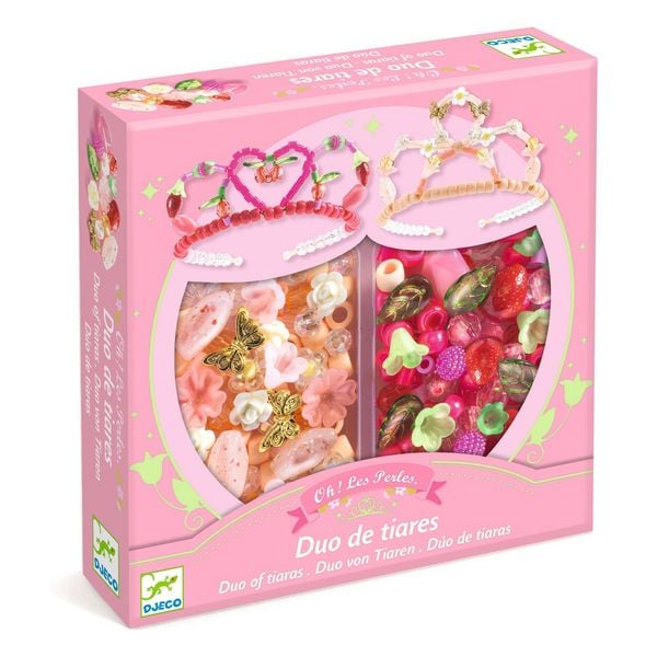 Schmuck basteln: Tiaras Rosa