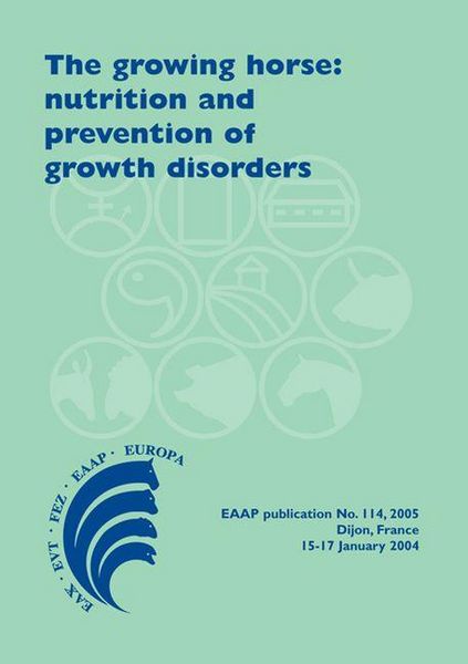 Produktbild: The Growing Horse: Nutrition and Prevention of Growth Disorders