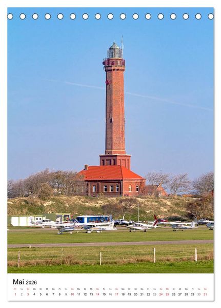 Produktbild: Norderney Inselportrait (Tischkalender 2026 DIN A5 hoch), CALVENDO Monatskalender