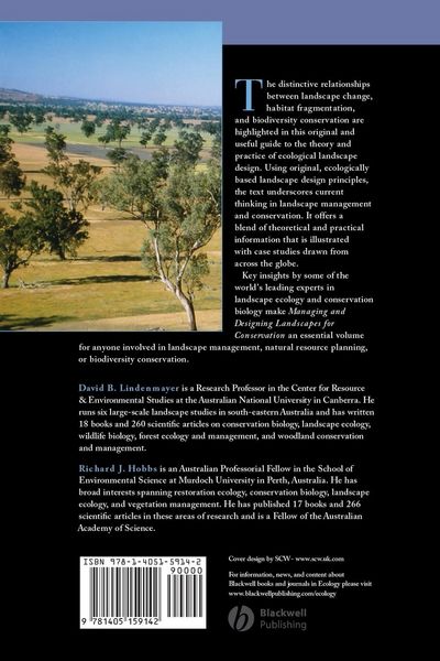 Produktbild: Managing and Designing Landscapes for Conservation