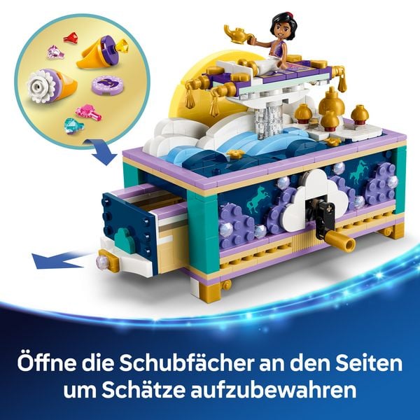 Produktbild: LEGO ǀ Disney Princess 43295 Jasmins Schmuckk&auml;stchen, Bauspielzeug f&uuml;r Kinder ab 6 Jahren