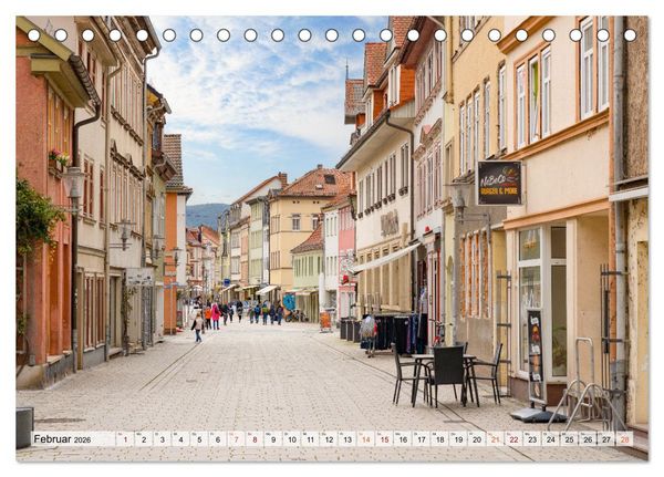 Produktbild: Rudolstadt Impressionen (Tischkalender 2026 DIN A5 quer), CALVENDO Monatskalender