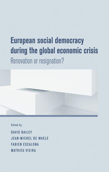 Produktbild: European social democracy during the global economic crisis