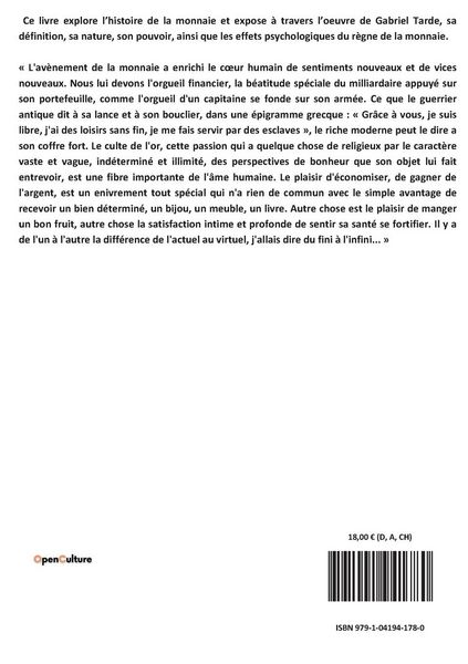 Produktbild: La monnaie