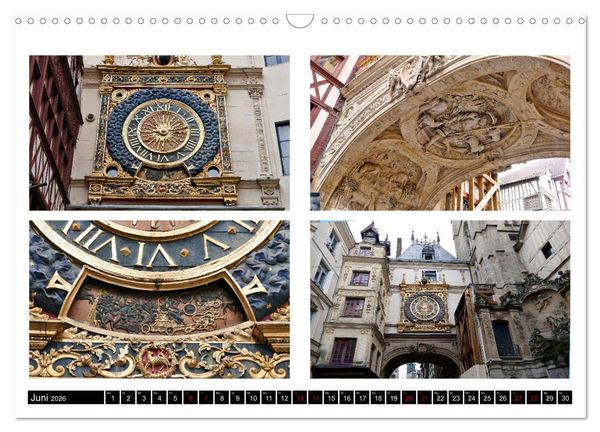 Produktbild: Rouen entdecken (Wandkalender 2026 DIN A3 quer), CALVENDO Monatskalender