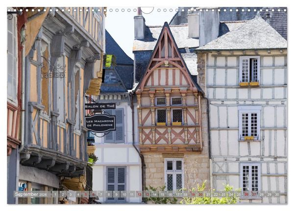 Produktbild: Momente einer Reise - Bretagne (Wandkalender 2026 DIN A3 quer), CALVENDO Monatskalender