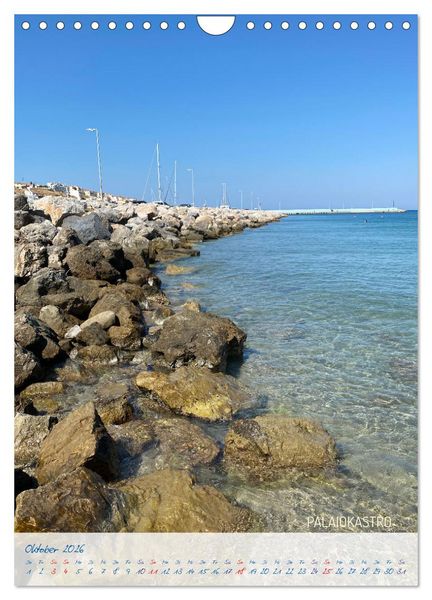 Produktbild: KRETA SONNENINSEL DER G&Ouml;TTER (Wandkalender 2026 DIN A4 hoch), CALVENDO Monatskalender