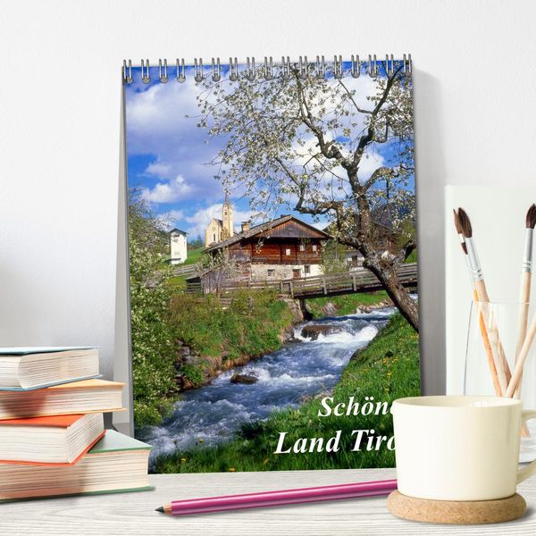 Produktbild: Sch&ouml;nes Land Tirol (Tischkalender 2026 DIN A5 hoch), CALVENDO Monatskalender