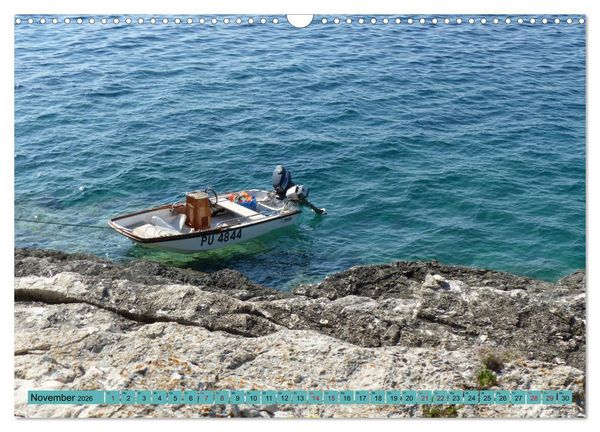 Produktbild: Istrien und Insel Krk - Impressionen eines kroatischen Sommers (Wandkalender 2026 DIN A3 quer), CALVENDO Monatskalender