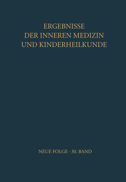 Produktbild: Ergebnisse der Inneren Medizin und Kinderheilkunde