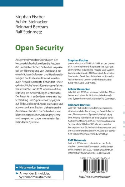Produktbild: Open Security