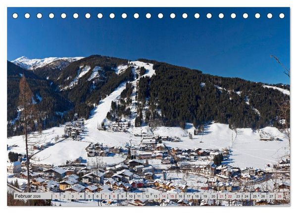 Produktbild: Herzliche Gr&uuml;&szlig;e aus Flachau (Tischkalender 2026 DIN A5 quer), CALVENDO Monatskalender