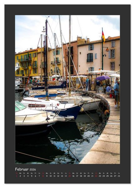 Produktbild: Saint Tropez (Wandkalender 2026 DIN A2 hoch), CALVENDO Monatskalender