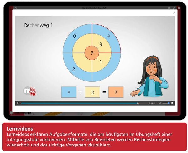 Produktbild: Das &Uuml;bungsheft Mathematik 1 - DIN A4