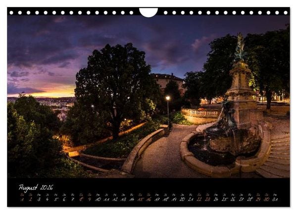 Produktbild: STUTTGART 2026 auf den zweiten Blick (Wandkalender 2026 DIN A4 quer), CALVENDO Monatskalender