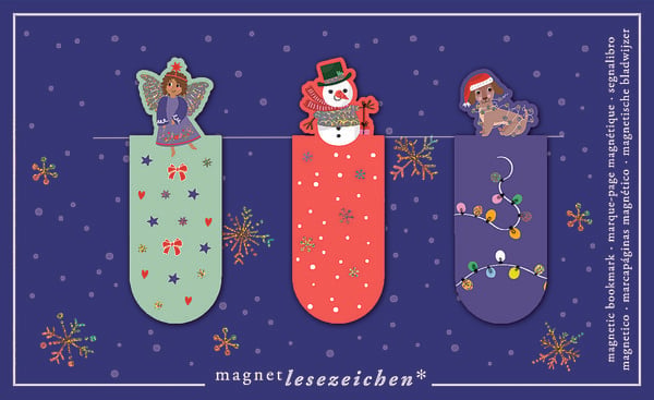 Produktbild: Magnetlesezeichen Weihnachtszauber