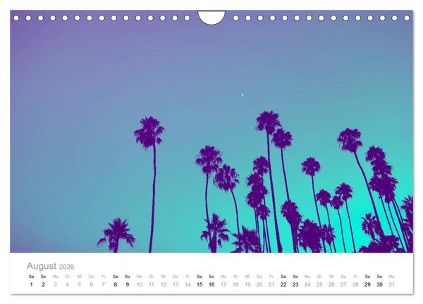 Produktbild: Farbrausch - die Welt in Pastell (Wandkalender 2026 DIN A4 quer), CALVENDO Monatskalender