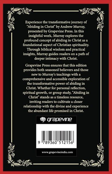 Produktbild: Abiding in Christ (Grapevine Press)