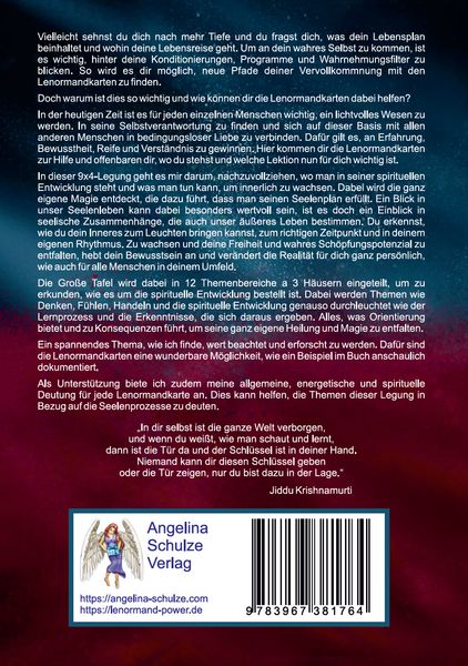 Produktbild: Der magische Seelenblick mit den Lenormandkarten