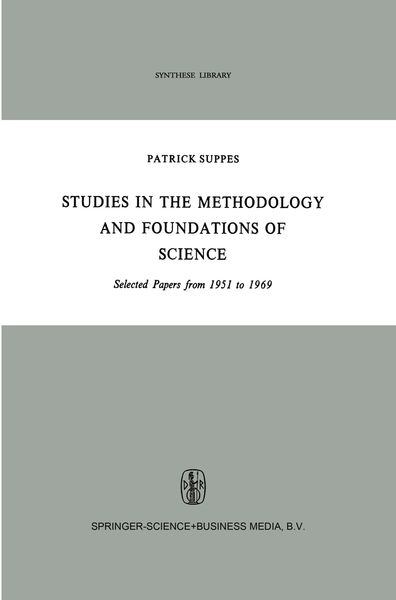 Produktbild: Studies in the Methodology and Foundations of Science