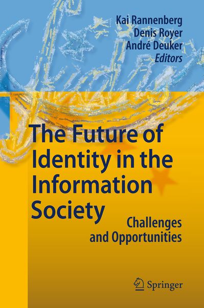Produktbild: The Future of Identity in the Information Society