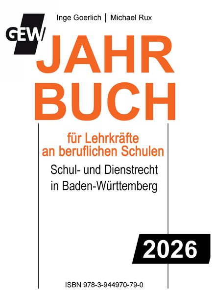 Produktbild: GEW-Jahrbuch 2026 f&uuml;r Lehrkr&auml;fte an berufliche Schulen