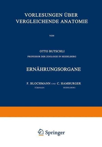 Produktbild: Vorlesungen &uuml;ber Vergleichende Anatomie