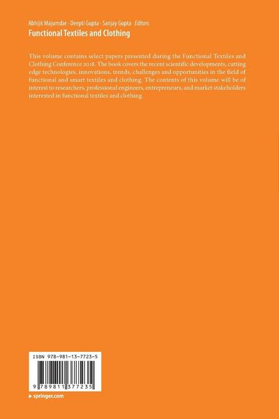 Produktbild: Functional Textiles and Clothing