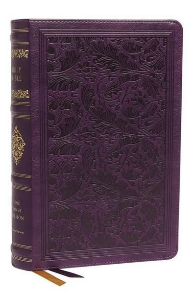 Produktbild: Kjv, Sovereign Collection Bible, Personal Size, Leathersoft, Purple, Red Letter Edition, Comfort Print