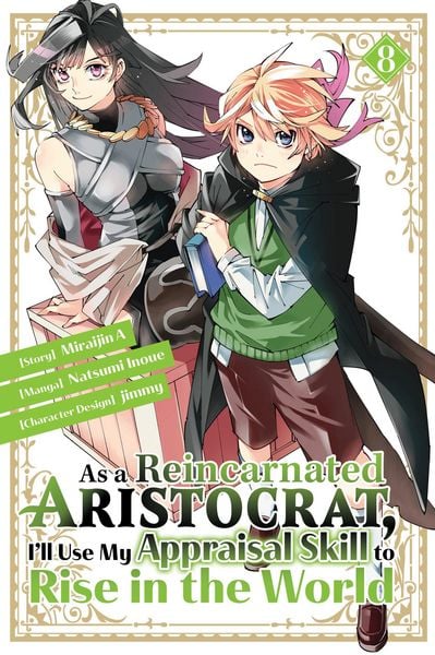 Produktbild: As a Reincarnated Aristocrat, I'll Use My Appraisal Skill to Rise in the World 8(manga)